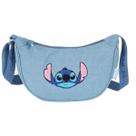 Bolsa Transversal P Luxcel Jeans BS76021SC Stitch Disney Cor:Azul Bolsa Transversal P Luxcel Jeans BS76021SC Stitch Disney Cor:Azul