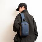 Bolsa Transversal Pochete Peitoral Ombro Shoulder Cor AZUL