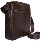 Bolsa Transversal Pochete Shoulder Bag 100% Em Couro Pratica Moderna