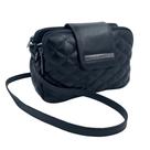 Bolsa Transversal Scamboo Couro Pequena Preta 1989 - Preto Tamanho U