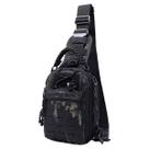 Bolsa Transversal Single Shoulder Laser Cut Multicam Cor:Multicam Black Bolsa Transversal Single Shoulder Laser Cut Multicam Cor:Multicam Black
