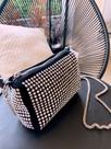 Bolsa transversal strass