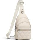 Bolsa Transversal SYTRAH Antifurto RFID Impermeável de Nylon Branca Bolsa Transversal SYTRAH Antifurto RFID Impermeável de Nylon Branca