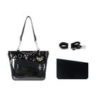 Bolsa Transversal Transparente De Grande Capacidade Spicy Girl Com Corrente De Amor Ulzzang Ita Bag Bolsa Transversal Transparente De Grande Capacidade Spicy Girl Com Corrente De Amor Ulzzang Ita Bag