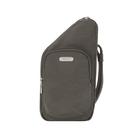 Bolsa transversal Travelon Essentials Anti-Theft Compact Smoke