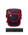 Bolsa transversal unissex 5 divisões regulavél resistente Bolsa transversal unissex 5 divisões regulavél resistente