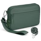Bolsa transversal VONAL Small para mulheres com bloqueio de RFID Olive Drab
