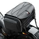 Bolsa traseira para motocicleta KEMIMOTO 50L impermeável com capa de chuva