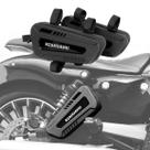 Bolsa traseira para motocicleta RZAHUAHU EVA impermeável, capa dura, 2 unidades