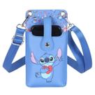 Bolsa Trasnversal Phonecase Stitch Azul BSC76018 Bolsa Trasnversal Phonecase Stitch Azul BSC76018