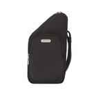 Bolsa Travelon Anti-Roubo Preta - Compacta e Crossbody Bolsa Travelon Anti-Roubo Preta - Compacta e Crossbody