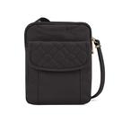 Bolsa Travelon Anti-Theft Signature, bolsa fina acolchoada preta