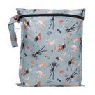 Bolsa úmida impermeável Bumkins Disney, reutilizável, Zip Nightmare