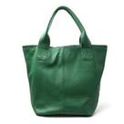 bolsa verde grande tecido resistente a água com 2 repartições