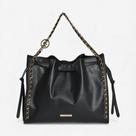 Bolsa Via Marte Hobo Grande Preta