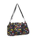 Bolsa Viagem Academia Preta Partes Corpo Mickey 22x43x25cm Disney
