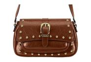Bolsa Vizzano Marrom Craquele