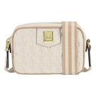 Bolsa Vizzano Napa Soft Estruturada Branco Off-Bege - Bolsa Vizzano Napa Soft Estruturada Branco Off-Bege -