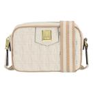 Bolsa Vizzano Napa Soft Estruturada Branco Off Feminina - Bolsa Vizzano Napa Soft Estruturada Branco Off Feminina -