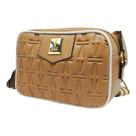 Bolsa Vizzano Tote Bicolor Camel e Branco Off Feminina -