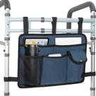 Bolsa Walker IBVIVIC com vários bolsos com porta-copos azul