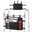 Bolsa Walker MoKo Walker Basket com suporte para copos de água preta