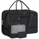 Bolsa Weekender ITIEZY Unissex Adult Utility 9A preta grande Bolsa Weekender ITIEZY Unissex Adult Utility 9A preta grande