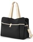 Bolsa Weekender, sacola grande Wedama, bolsa de ginástica para mulheres, preta