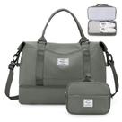 Bolsa Weekender SYCNB para mulheres com compartimento para sapatos e bolsa de higiene
