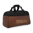 Bolsa Wilson Esportiva Super Tour Pro Staff V14 Duffle Preta e Marrom