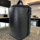 Bolsa WINE BAG para Vinho Bebidas Térmica 4 Garrafas Ou 2 Taças Pode Usar Gelo - BAG4 - PRETO