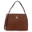 Bolsa Wj Shoulder Bag Grande Bicolor com Alça Trançada - F