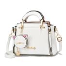 Bolsa Xiaoyu Fashion para mulheres e senhoras tiracolo branca