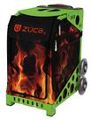 Bolsa ZUCA Blaze Sport com Estrutura Verde e Rodas Piscantes