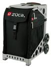 Bolsa ZUCA Obsidian com Inserto, Estrutura Cinza e Rodas que Pisca