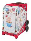 Bolsa ZUCA Sport Unit Sweet Life Vermelho com Estampa de Cupcake