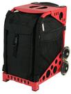 Bolsa ZUCA Stealth com Estrutura Vermelha e Rodas de Liga de Alumínio