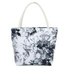 Bolsas 2 peças de impressão de textura clássica bolsa feminina portátil design criativo chique náilon axila