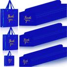 Bolsas de agradecimento Teling 200 unidades com alça, 3 tamanhos, azul marinho Bolsas de agradecimento Teling 200 unidades com alça, 3 tamanhos, azul marinho