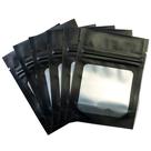Bolsas de alumínio resseláveis Mylar HANSER 3 x 4 polegadas, 100 unidades pretas