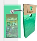 Bolsas de cabide TidyFriend 15 cm x 30 cm (pacote 1000) verdes Bolsas de cabide TidyFriend 15 cm x 30 cm (pacote 1000) verdes