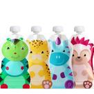 Bolsas de comida para bebês reutilizáveis ChooMee SnakPack FreshSquad 150 ml