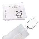 Bolsas de espuma Uboxes para copos de 7 x 30 cm (pacote com 25) protegem os pratos