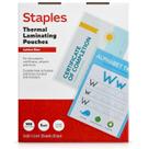 Bolsas de laminação térmica Staples 9x11,5 cm 125 mícrons (100)