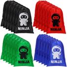 Bolsas de lembrancinhas Kingdder Ninja Warrior reutilizáveis (pacote com 48)