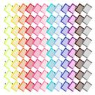 Bolsas de malha Jexine Mini Zipper 4x5cm para maquiagem 96 unidades Bolsas de malha Jexine Mini Zipper 4x5cm para maquiagem 96 unidades