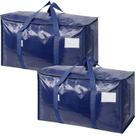 Bolsas de movimento TICONN Extra Large, 24 galões, volume 2, pacote com 2 unidades, azul marinho