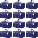 Bolsas de mudança FYGRIP Extra Heavy Duty Large, pacote com 12 unidades, azul escuro