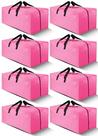 Bolsas de Mudanza Cosy Family Paquete de 8 Extra Grandes y Resistentes Rosa