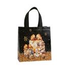 Bolsas De Presente De Natal Com Boneco De Neve, 8 Peças, Sacolas De Natal Com Alças Para Decoração